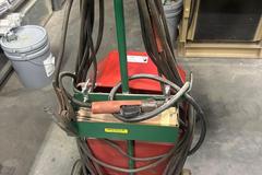 Lincoln AC-225-S Stick Welder with Stick Clamp, Ground Clamp, Rod and Cart
