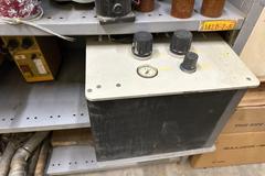 Adjustable Steel Shelving Unit with Contents of Electrical Motors and More