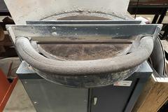 24" Motorized Lapping Wheel with Cabinet Base