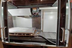 2022 Haas VF-5 CNC Vertical Machining Center with 30,000 RPM Spindle, Side Mount Tool Changer, Programmable Coolant Nozzle, High Speed Machining and More