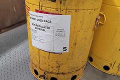 Machines Used | Oily Rag Receptacles (4 Units) Foot Operated Opening