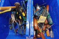 Hand Tool Lot: Vise Grips, Clamps, Screwdrivers, Chisels and Much More