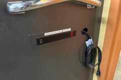 Masterforce 6-Drawer Rolling Tool chest with Wooden Top, Key and Misc Contents