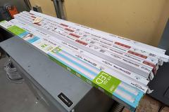 Led and Flourescent  Bulbs and Fixtures