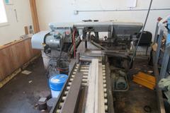 Daito GA260W Automatic Horizontal Band Saw with Coolant and Chip Conveyor