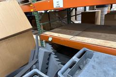 Machines Used | (2) Sections of Teardrop Pallet Racking Consisting of ...