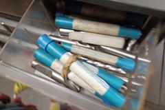 Perishable Tooling with Organizers, Mostly End Mills