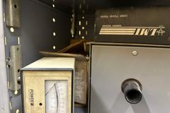 Adjustable Steel Shelving Unit with Contents of Electrical Motors and More