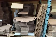 Contents of Racking: Cardboard Boxes up to 22" x 14" x 16"