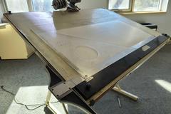 Drafting Table with Light