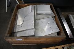 Aluminum Plate in Crate