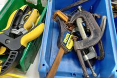 Hand Tool Lot: Vise Grips, Clamps, Screwdrivers, Chisels and Much More