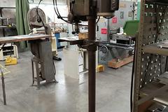 Clausing 1670 15" Variable Speed Drill Press with Tilting Table and Chuck, 110 Volt