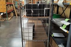 Machines Used | InterMetro Rolling Wire Rack, 4 Adjustable Shelves, No ...