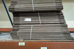 Contents of Racking: Cardboard Boxes up to 22" x 14" x 16"