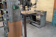 Clausing 1670 15" Variable Speed Drill Press with Tilting Table and Chuck, 110 Volt