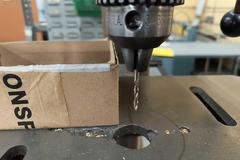 Clausing 1670 15" Variable Speed Drill Press with Tilting Table and Chuck, 110 Volt