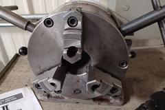 Phase II Super Spacer with 8" 3-Jaw Chuck, Masking Plates, Vertical/Horizontal Mount