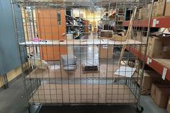 Machines Used | 3-Sided Metro Wire Rack, No Contents