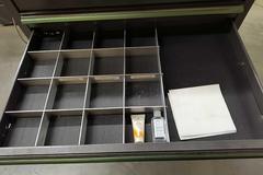 Masterforce 6-Drawer Rolling Tool Chest with Wooden Top