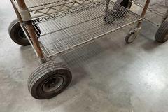 Uline Wire carts, (2)