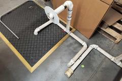 Rolls of Packing Foam and Roll Stand