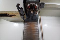2022 Haas VF-5 CNC Vertical Machining Center with 30,000 RPM Spindle, Side Mount Tool Changer, Programmable Coolant Nozzle, High Speed Machining and More