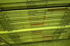 Flat Files, (4) with Attached Top