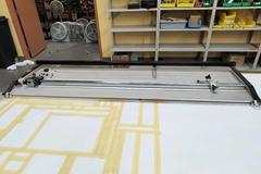 Fletcher Model F2000 48" Mat Cutter, Adjustable Straight Edge and Sliding Cutter Head