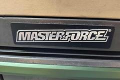 Masterforce 6-Drawer Rolling Tool Chest with Wooden Top