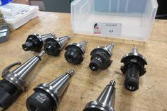 Machines Used | Haas CAT40 Tool Holders, (3) ER20 Collet Type, (3 ...