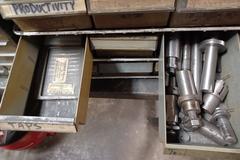 Perishable Tooling with Organizers, Mostly End Mills