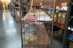 Machines Used | 3-Sided Metro Wire Rack, No Contents