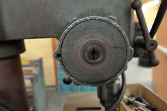 Clausing 1670 15" Variable Speed Drill Press with Tilting Table and Chuck, 110 Volt