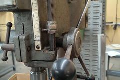 Clausing 1670 15" Variable Speed Drill Press with Tilting Table and Chuck, 110 Volt