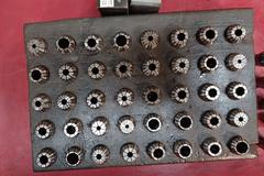 Machines Used | ER20 Collets with Rack