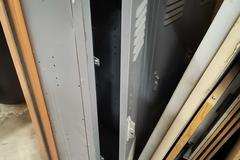 Lyon Steel Locker Unit, 6 Door.