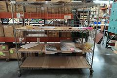 Machines Used | 3-Sided Metro Wire Rack, No Contents