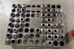 5C Collets with Rack