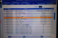 2022 Haas VF-5 CNC Vertical Machining Center with 30,000 RPM Spindle, Side Mount Tool Changer, Programmable Coolant Nozzle, High Speed Machining and More