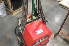 Lincoln AC-225-S Stick Welder with Stick Clamp, Ground Clamp, Rod and Cart