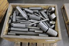 Steel Round Bar Stock in Crate