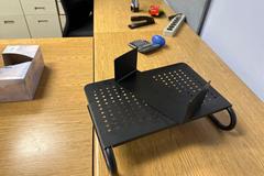 Contents of Human Resources Office, U-Shaped Office Desk with Multiple Chairs, Vertical File Cabinets, Wall Shelf Units and More