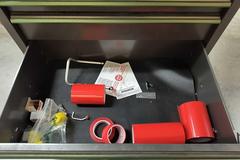 Masterforce 6-Drawer Rolling Tool Chest with Wooden Top