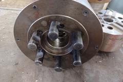 8" 3-Jaw Chuck Camlock Backer Plate, 3/4" Hole Thru