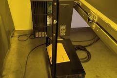 Olite AL53 Printing Light with Olec Lamphead Model LT1 High, Low, Medium Intesity on Portable Stand