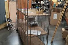 Machines Used | 3-Sided Metro Wire Rack, No Contents