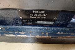 6" TE-CO Model PWS-6900 Machine Vise