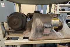 Rolling Steel Multi Shelf Carts (2 Units) with Contents of Electrical Motors