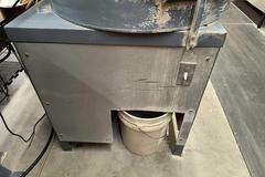 24" Motorized Lapping Wheel with Cabinet Base